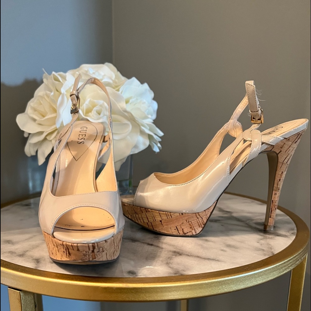 Guess heels, size 7 1/2